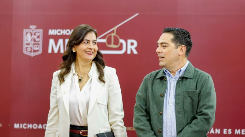 Histórico, 3 mil 100 mdp en obra educativa en Michoacán: Gabriela Molina 