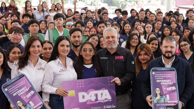 Antes era un gasto, hoy es un derecho; con internet gratis Bedolla transforma educación pública 