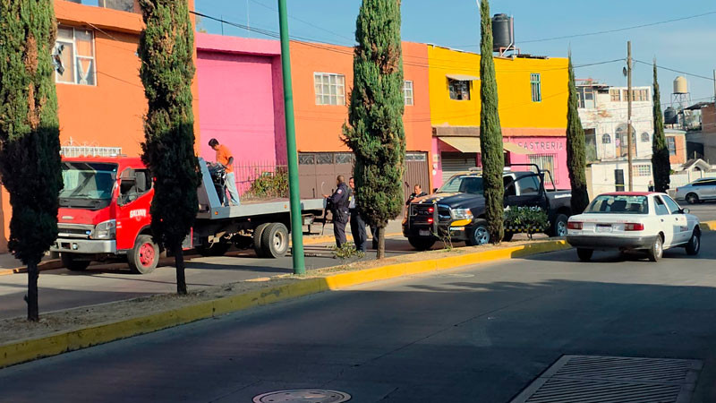 Muere motociclista al accidentarse en Morelia, Michoacán  