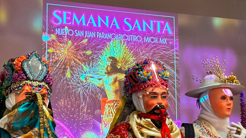 Esperan 120 mil visitantes en celebraciones de Semana Santa en Nuevo San Juan Parangaricutiro: Espinoza Rochín 
