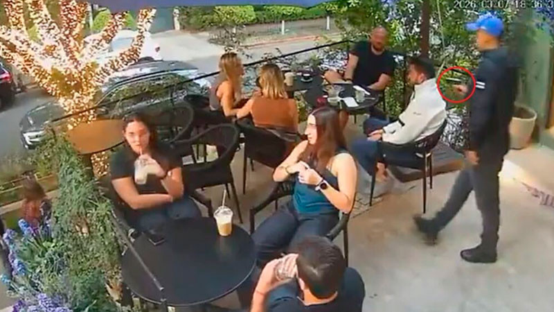 Asalto a comensales en Terrazas de Chapultepec queda grabado en video 