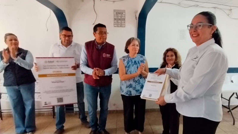 Primera acreditación en salud mental en Uruapan 2026   