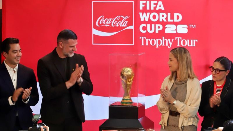 Llega la Copa del Mundo a Querétaro como parte del tour rumbo al Mundial 2026 