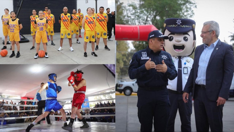 Inter Guardia Civil fortalece la dignificación policial y reconoce talento deportivo de más de mil elementos de la SSP Michoacán, destaca su titular José Antonio Cruz Medina 