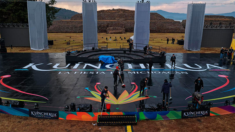 Tormenta pospone función de la K’uínchekua para las comunidades 