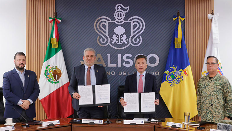 Acuerdan Michoacán y Jalisco reforzar la seguridad en municipios limítrofes 