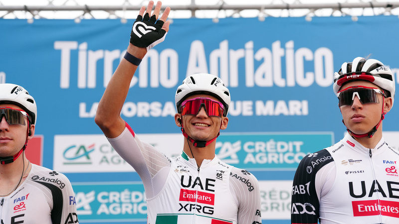 Isaac del Toro recupera liderato en la Tirreno-Adriático 2026 