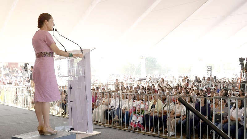 A los mexicanos se les reconoce por su solidaridad: Claudia Sheinbaum 