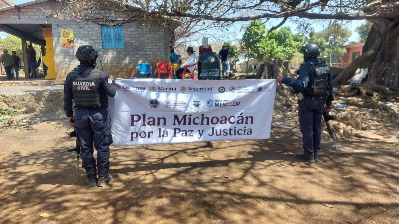 Revientan palenque clandestino en Parácuaro; Guardia Civil de Michoacán desactiva evento ilegal