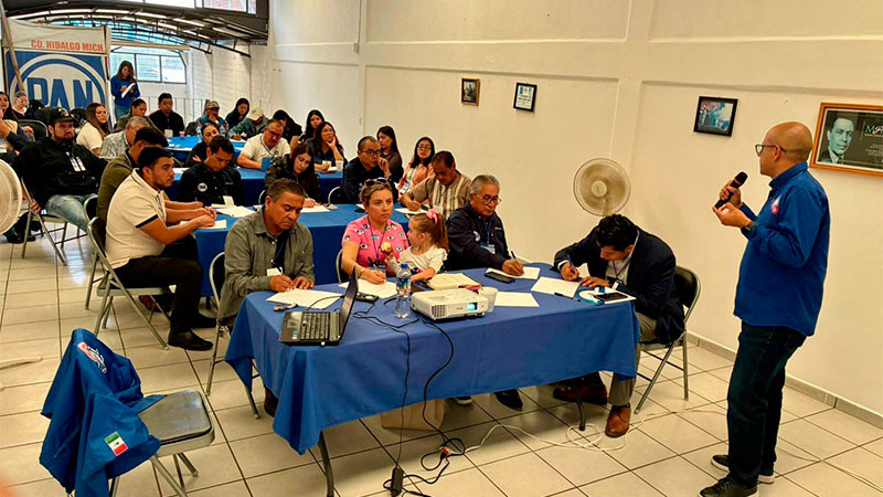 PAN Michoacán capacita a militancia en Comunicación Política y Narrativa Persuasiva 
