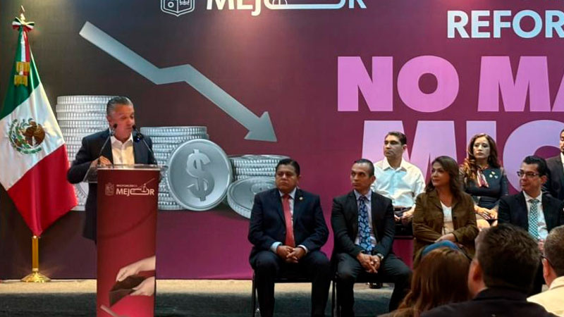 Con 25 obras se comprobó que se puede construir sin deuda en Michoacán: Luis Navarro 