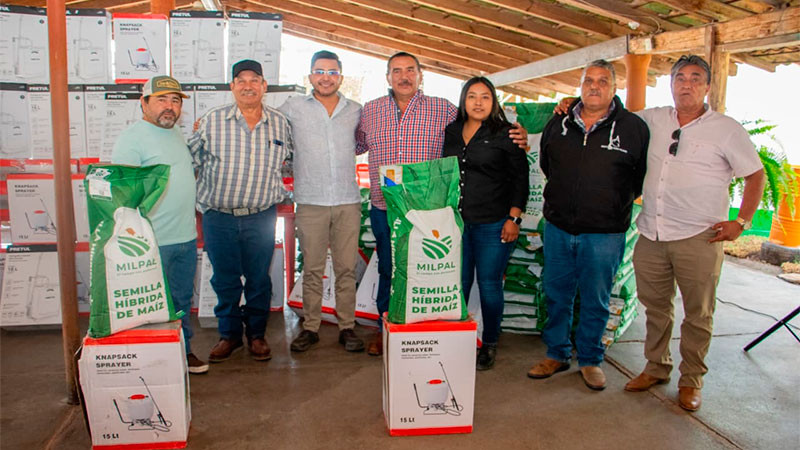 Alexis Velázquez impulsa al campo de Huandacareo con apoyo histórico 