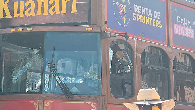 “¿A quién denunciamos?”: Transportistas de Michoacán pagaron por destrozos en tranvías durante protesta de octubre 