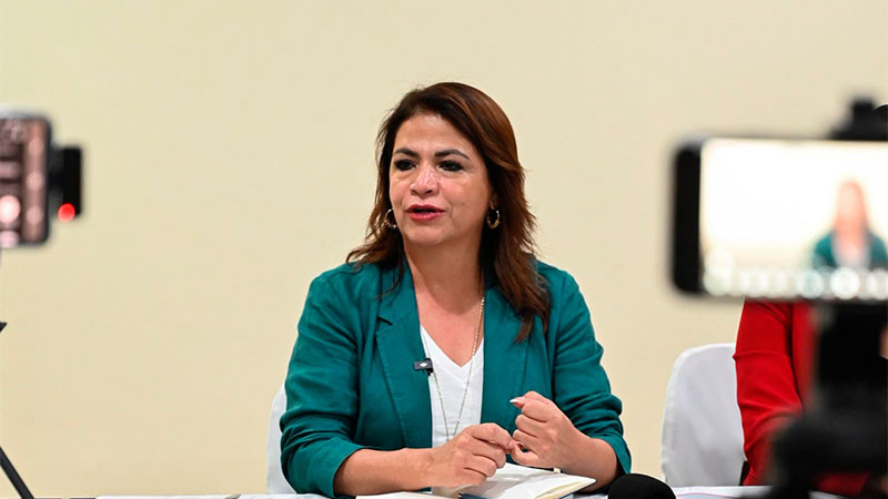 Fabiola Alanís: El Plan Michoacán y el Plan Paricutín ya están dando resultados 
