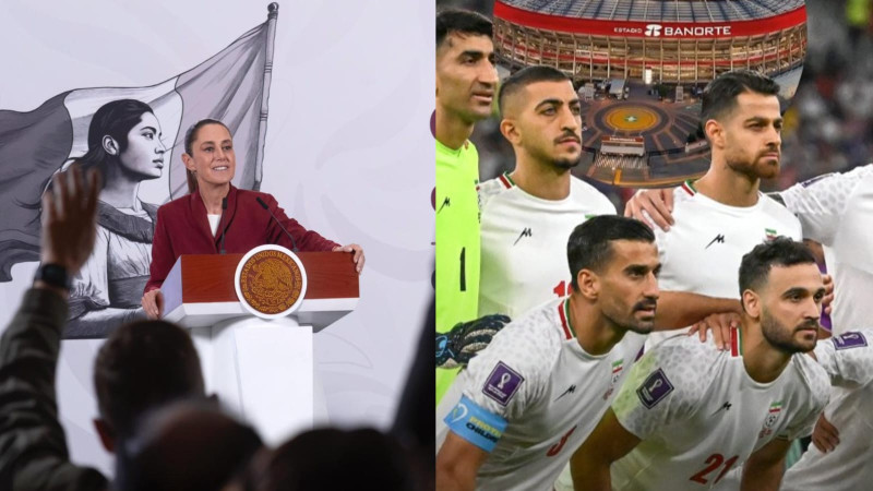 México dispuesto a albergar los partidos de Irán en el Mundial 2026: Claudia Sheinbaum 