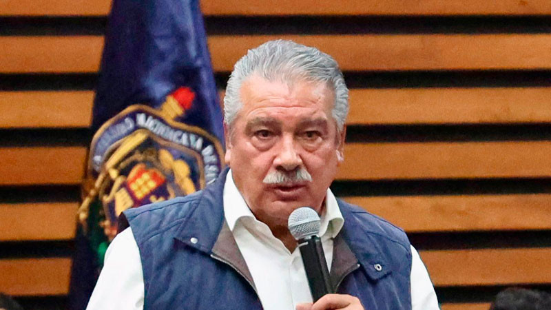 Raúl Morón impulsará a la Universidad Michoacana como corazón de transformación social 