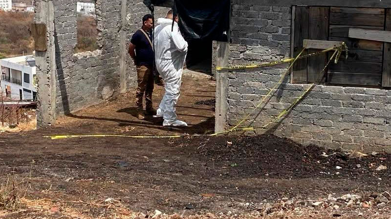 Hallan cadáver inhumado clandestinamente en la Leandro Valle, de Morelia, Michoacán  