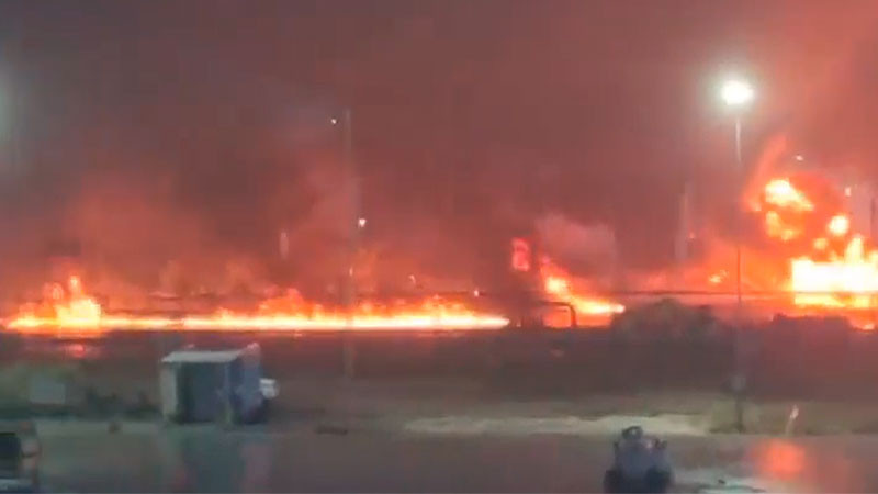 Confirma PEMEX el fallecimiento de 5 personas, tras incendio en refinería Dos Bocas 