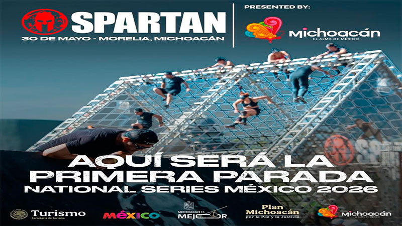 ¡Desafía tus límites! El Spartan Race 2026 llega a Michoacán 