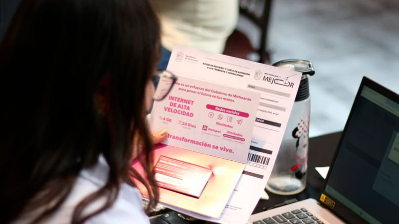 ¿Eres de la UMSNH? Revisa dónde y cuándo recoger tu chip con internet gratis 