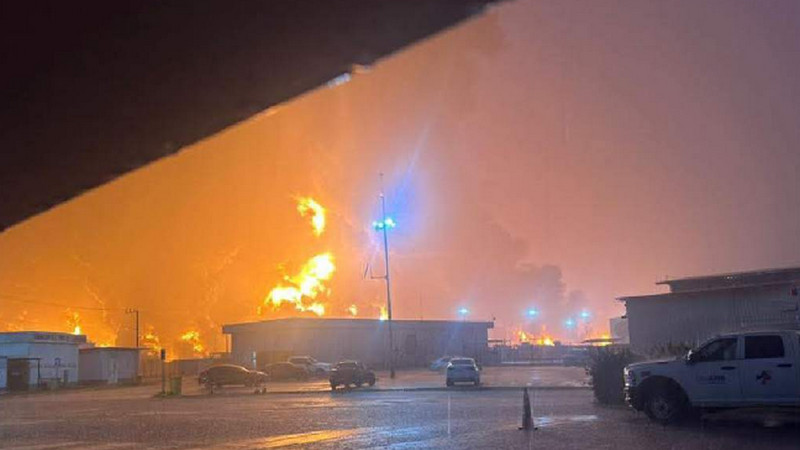 FGR investiga incendio en Dos Bocas; hay cinco fallecidos: Claudia Sheinbaum 