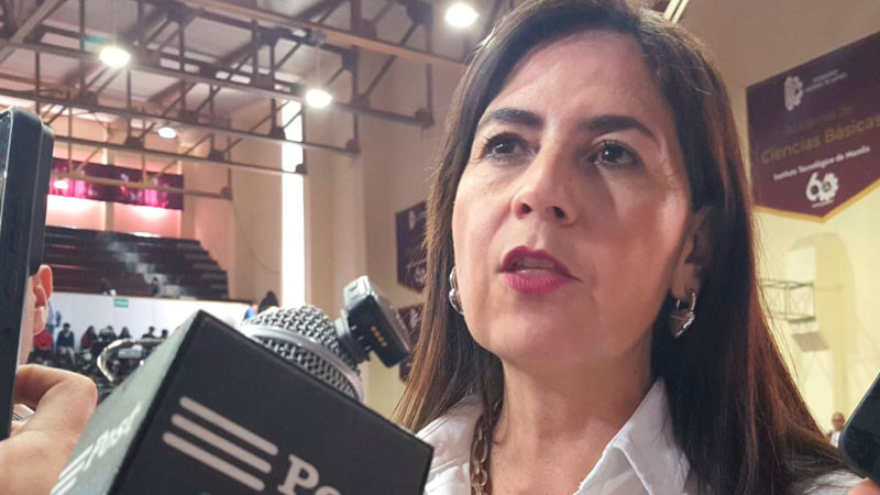 Presencia menor de docentes michoacanos en paro magisterial nacional: Gaby Molina 