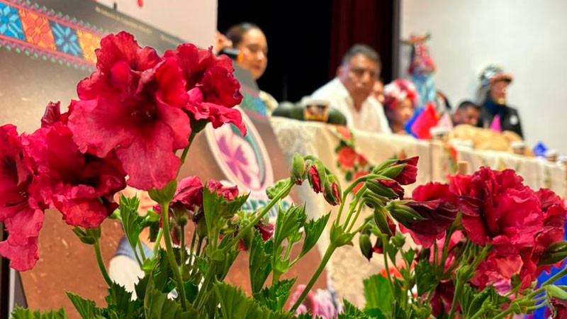 Autoridades anuncian edición 35 de la Feria del Geranio en Tingambato 