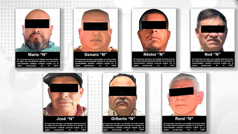 Detine la FGR a 7 mexicanos que cuentan con órdenes de extradición a EU 