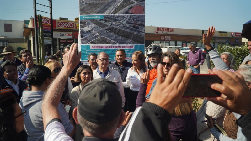 Integran comité ciudadano para puente peatonal en el Junípero Serra de Querétaro 