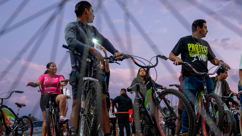 Más de 14 mil personas se han activado con las Rodadas Nicolaitas 