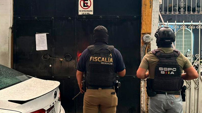 Tras cateos en Morelia, Michoacán detienen a seis por presunta venta de estupefacientes 