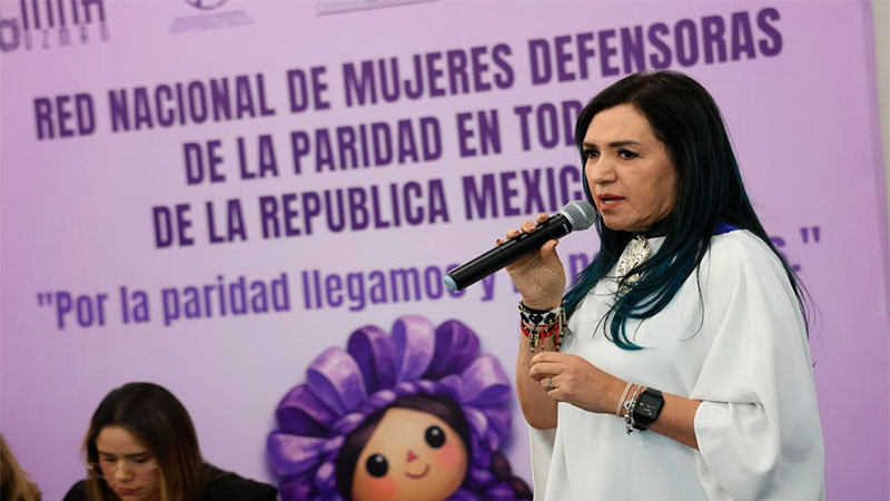 Realiza la Red Nacional de Mujeres Defensoras de la Paridad en Todo de la República Méxicana un foro bajo el lema "Por la paridad llegamos y no nos vamos" 
