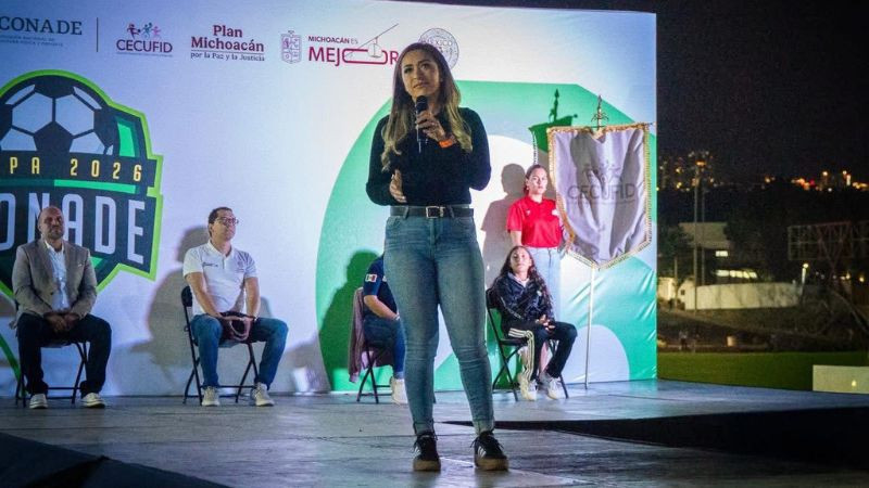 La juventud y el deporte fortalecen el futuro de Michoacán: Grecia Aguilar 