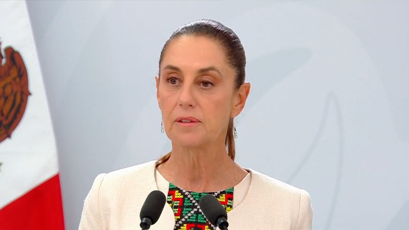 Sheinbaum confirma que barco privado causó derrame de crudo en costas de Veracruz 