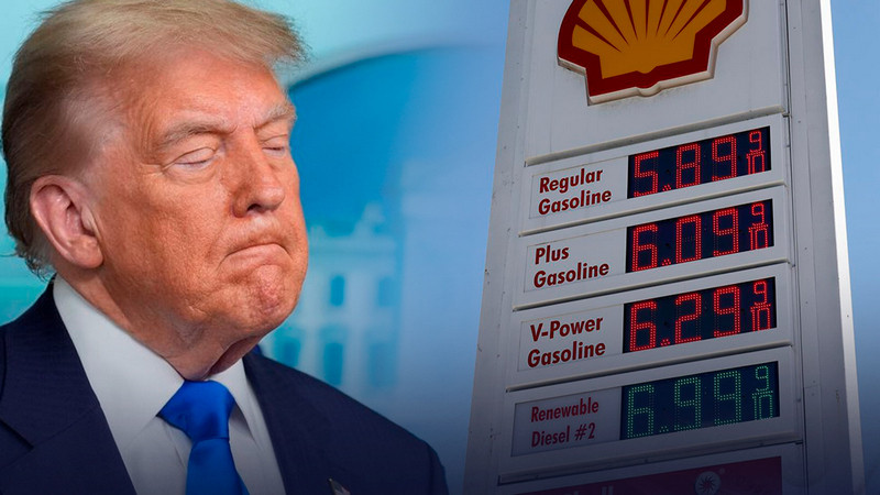 Trump, desesperado por frenar alza de gasolina en EU, anuncia medidas 