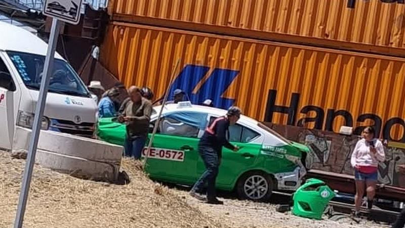 Intenta ganar paso al tren y termina arrollado en Celaya, Guanajuato 