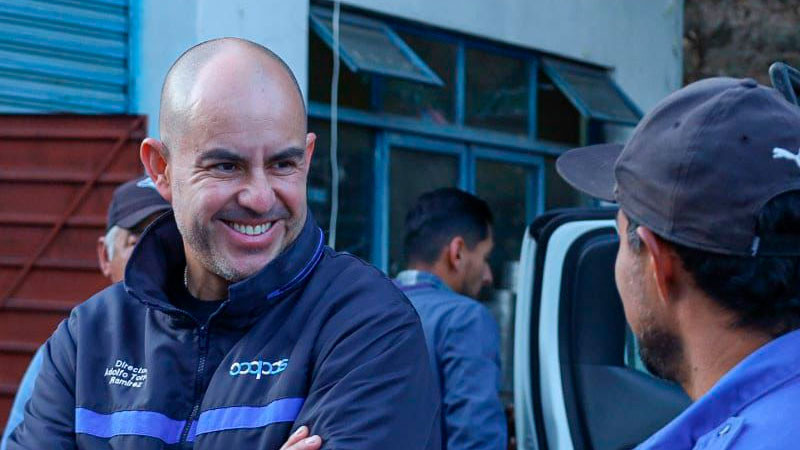 Adolfo Torres encabeza arranque de trabajos en el canal de Cointzio para fortalecer servicio 