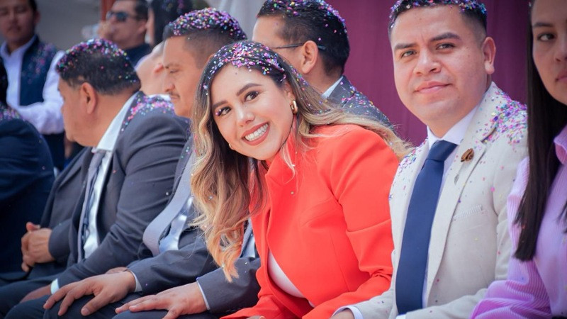 Dayana Pérez conmemora el natalicio de Benito Juárez y celebran a llegada de la primavera en Salvador Escalante 