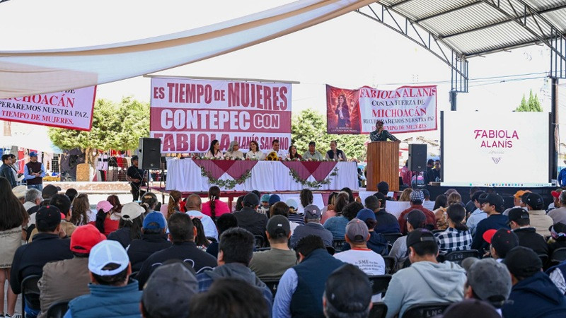 Sindicato de Electricistas cierra filas con Fabiola Alanís en Michoacán 