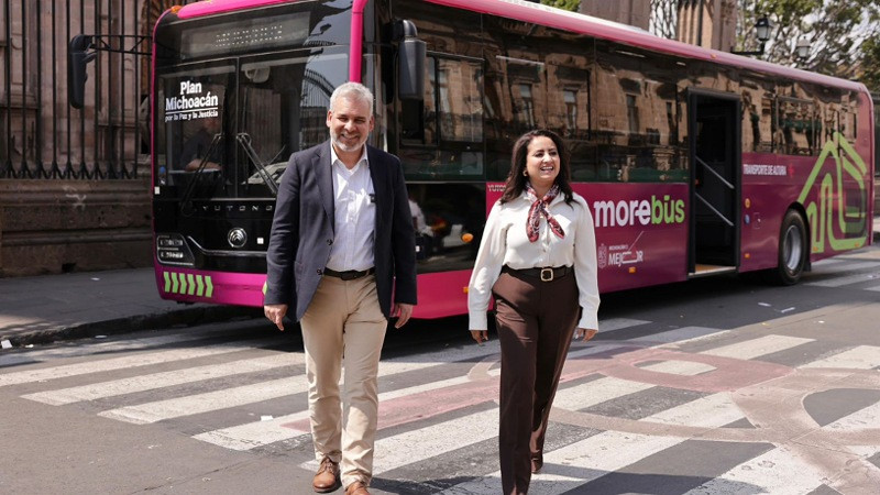 Bedolla ejecuta paquete de obras por cerca de 10 mil millones de pesos para modernizar Morelia 