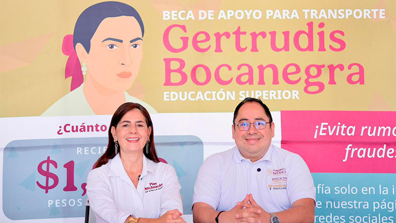 Se reabre registro para Beca Gertrudis mañana 23 de marzo: Gabriela Molina 