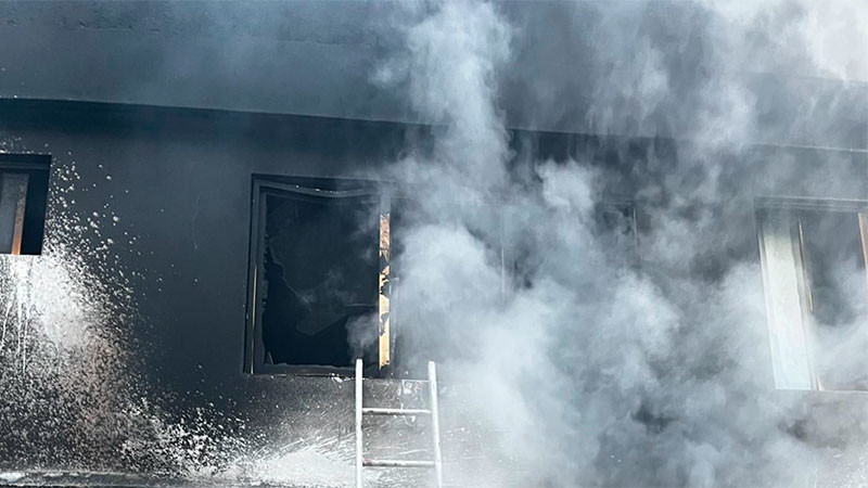 Pierden la vida tres perros durante incendio en la colonia San Juan de Aragón I de la CDMX  