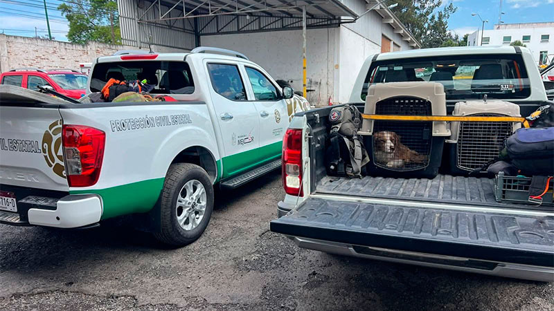 Se movilizan varias corporaciones de emergencia, tras desaparición de joven en Huandacareo, Michoacán 