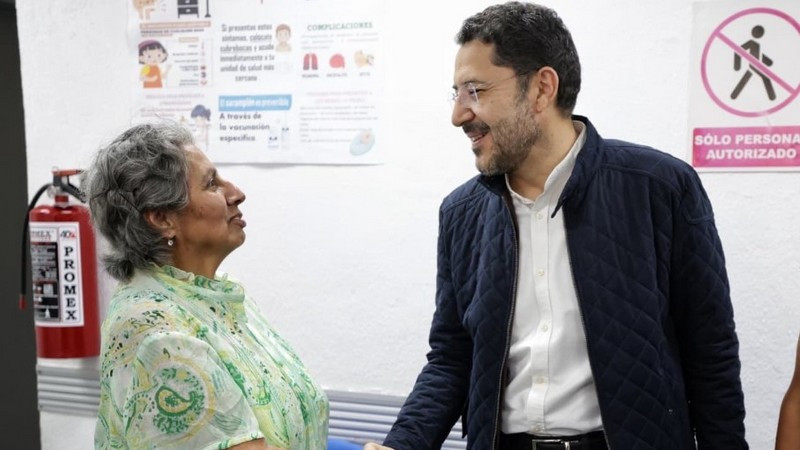 Resalta Martí Batres mejoras de La Clínica es Nuestra 2025 en la CMF Milpa Alta del ISSSTE 