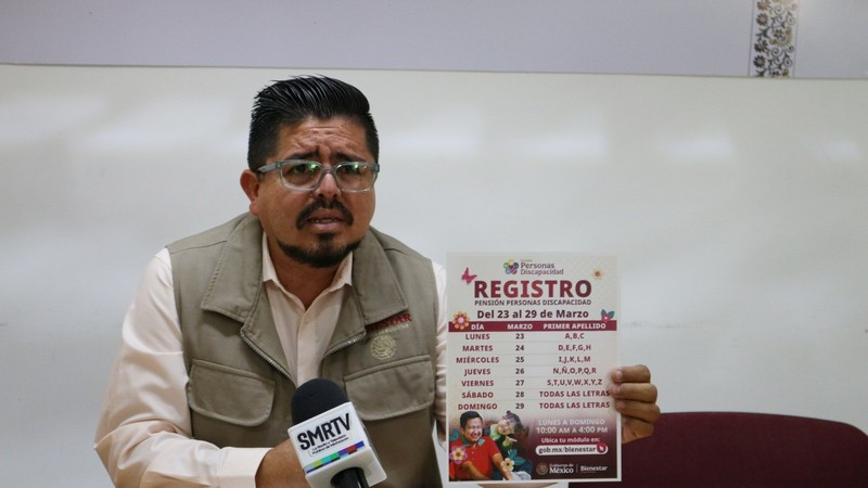 En Michoacán, abre registro a la Pensión para Personas con Discapacidad 