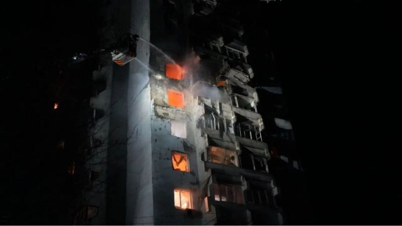 Ataque ruso con misiles y drones deja al menos tres personas sin vida y 14 heridos en Ucrania 