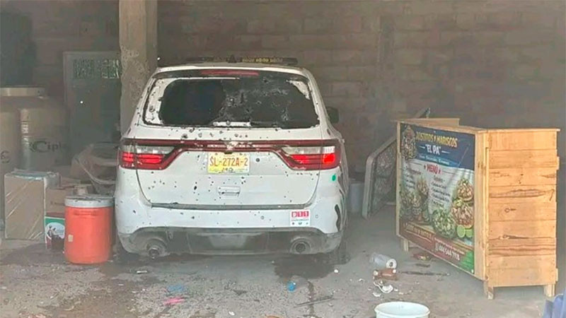 Quitan la vida a dos elementos de la GC en Villa Juárez, San Luis Potosí 