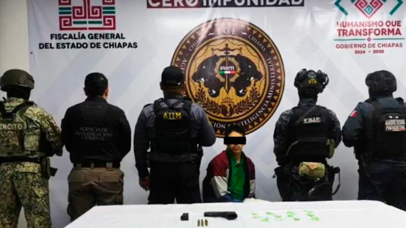 Cae "El Chinito"; lo vinculan con ataques a bares en Chiapas 