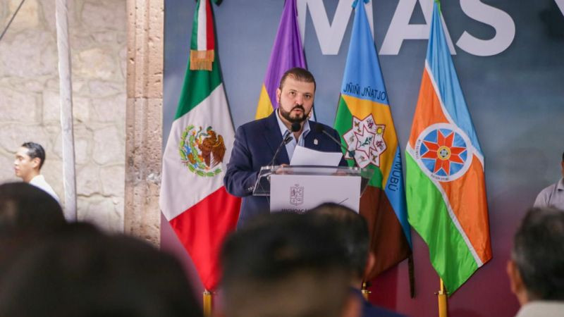 Respalda Segob a familias de brigadistas fallecidos en incendio forestal en Tacámbaro: Raúl Zepeda 