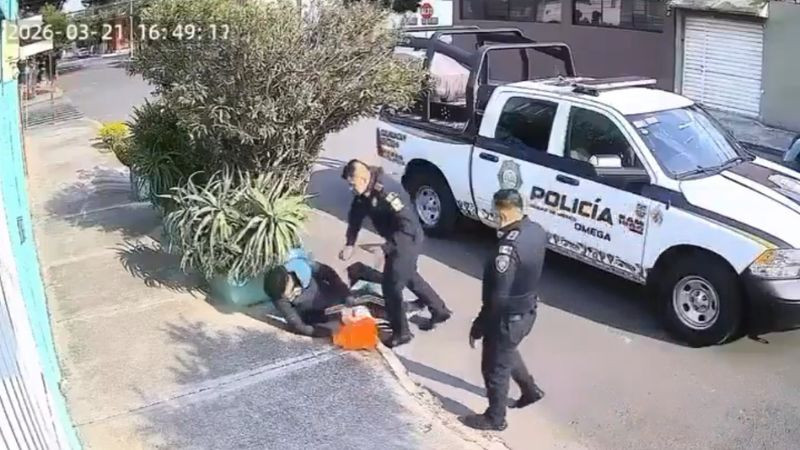 Denuncian presunto abuso policial en Coyoacán contra joven jardinero 